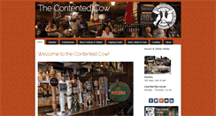 Desktop Screenshot of contentedcow.com